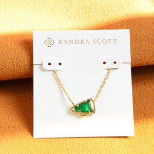 Kendra Scott | Cheer - Gold Green Necklace